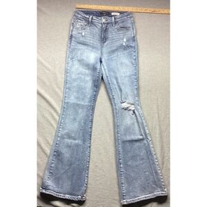 BCBGeneration High Rise Distressed Flair Women's Jeans Size 3/26